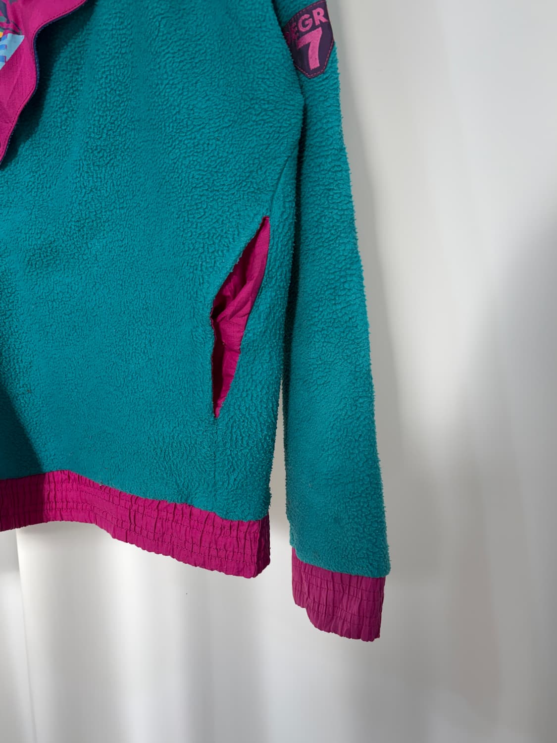 DEGRE7 fleece half zip up 상품이미지5