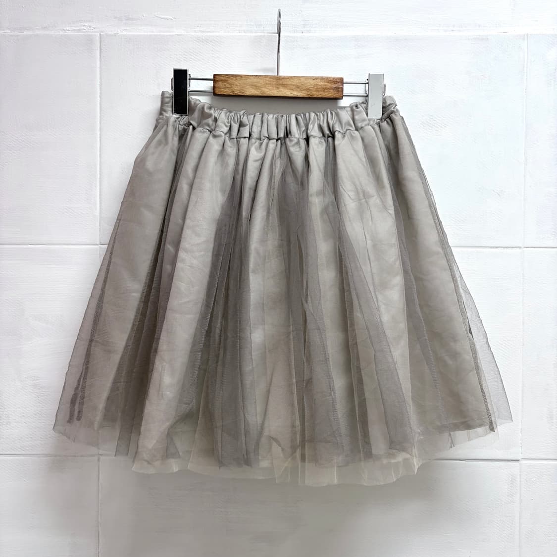 Noela 노엘라 그레이 튜튜 샤 미니 스커트 JPN 상품이미지1