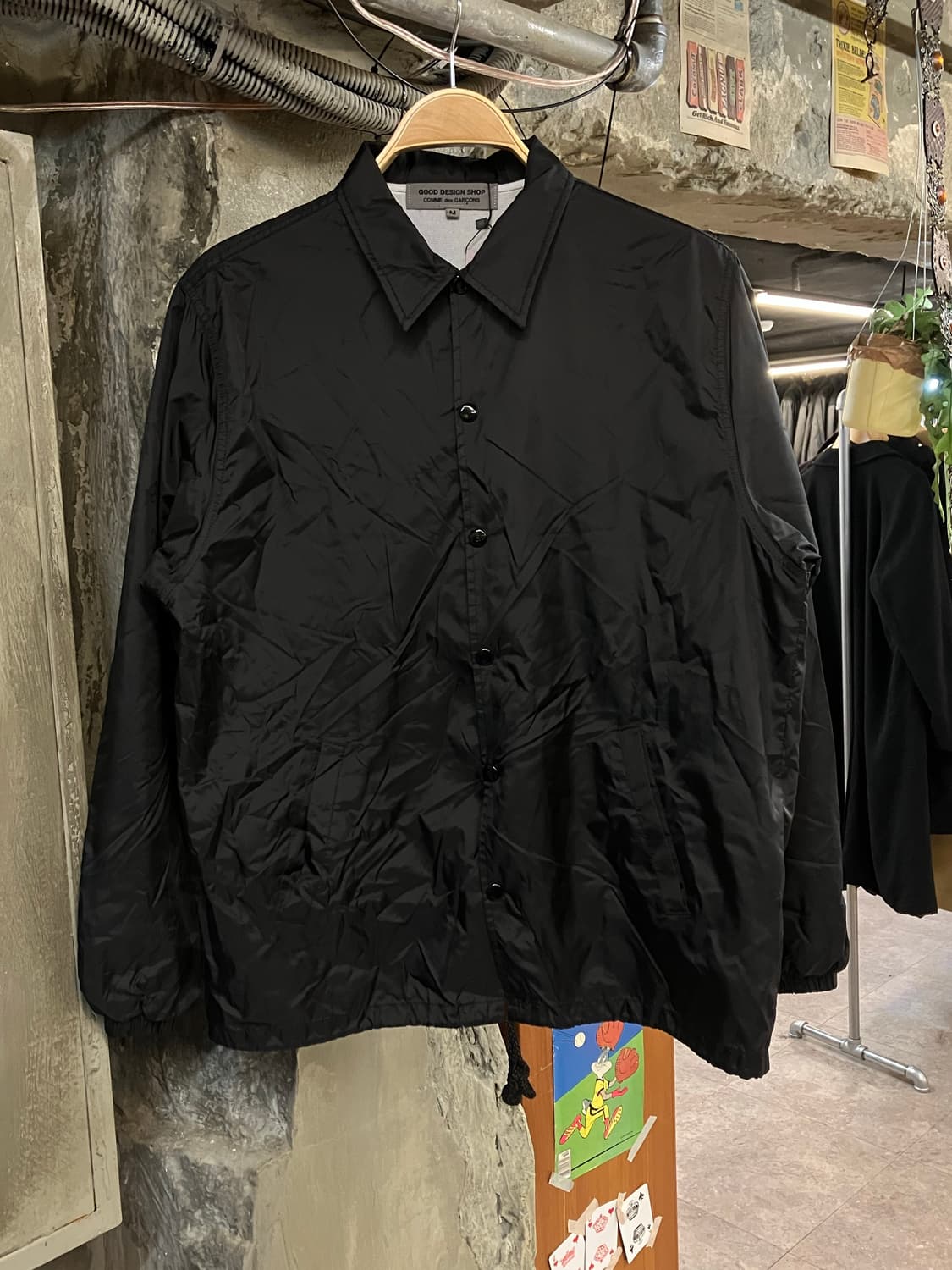 꼼데가르송 점퍼 블랙 M  #csz1805 상품이미지1