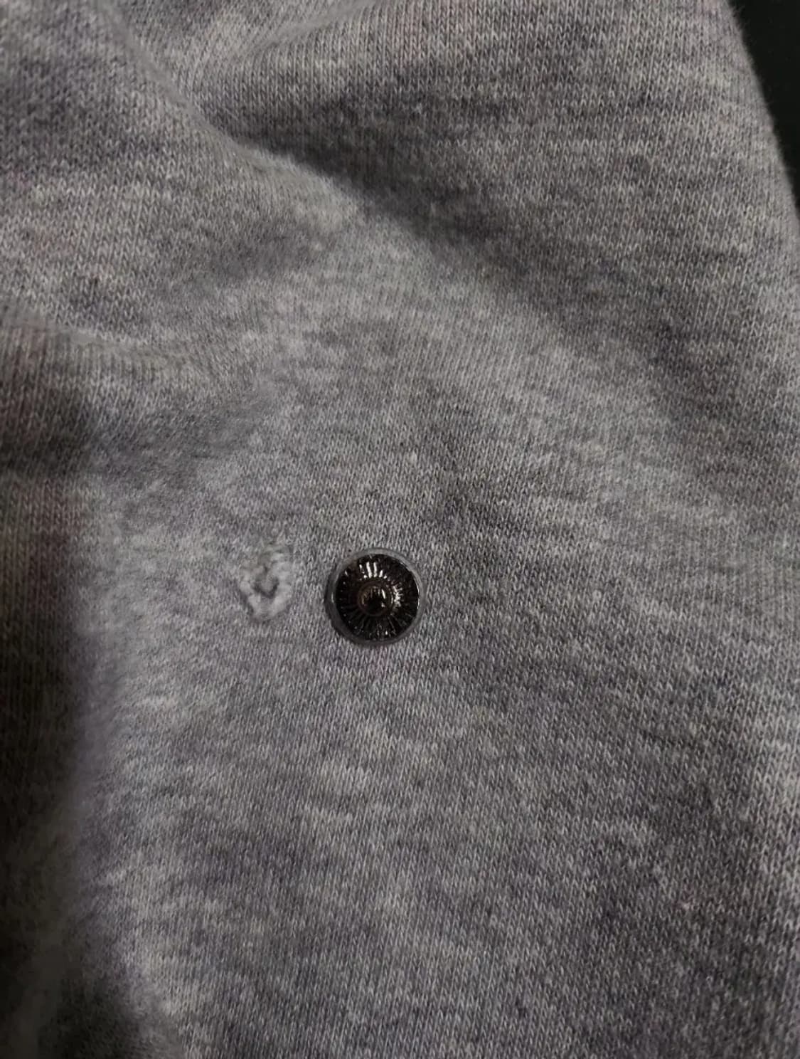 젠더스트 스냅 와이드 스웻 팬츠 S 상품이미지8