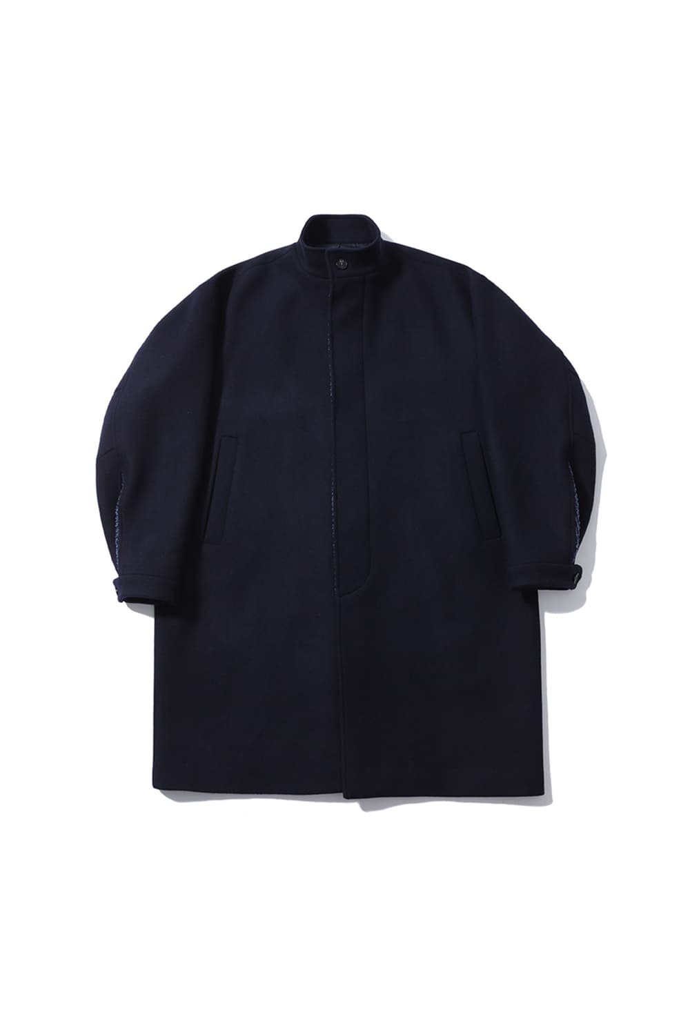 서스테인 x 반츠 서플라이 울 코트 Navy / 추가 증정 상품이미지1