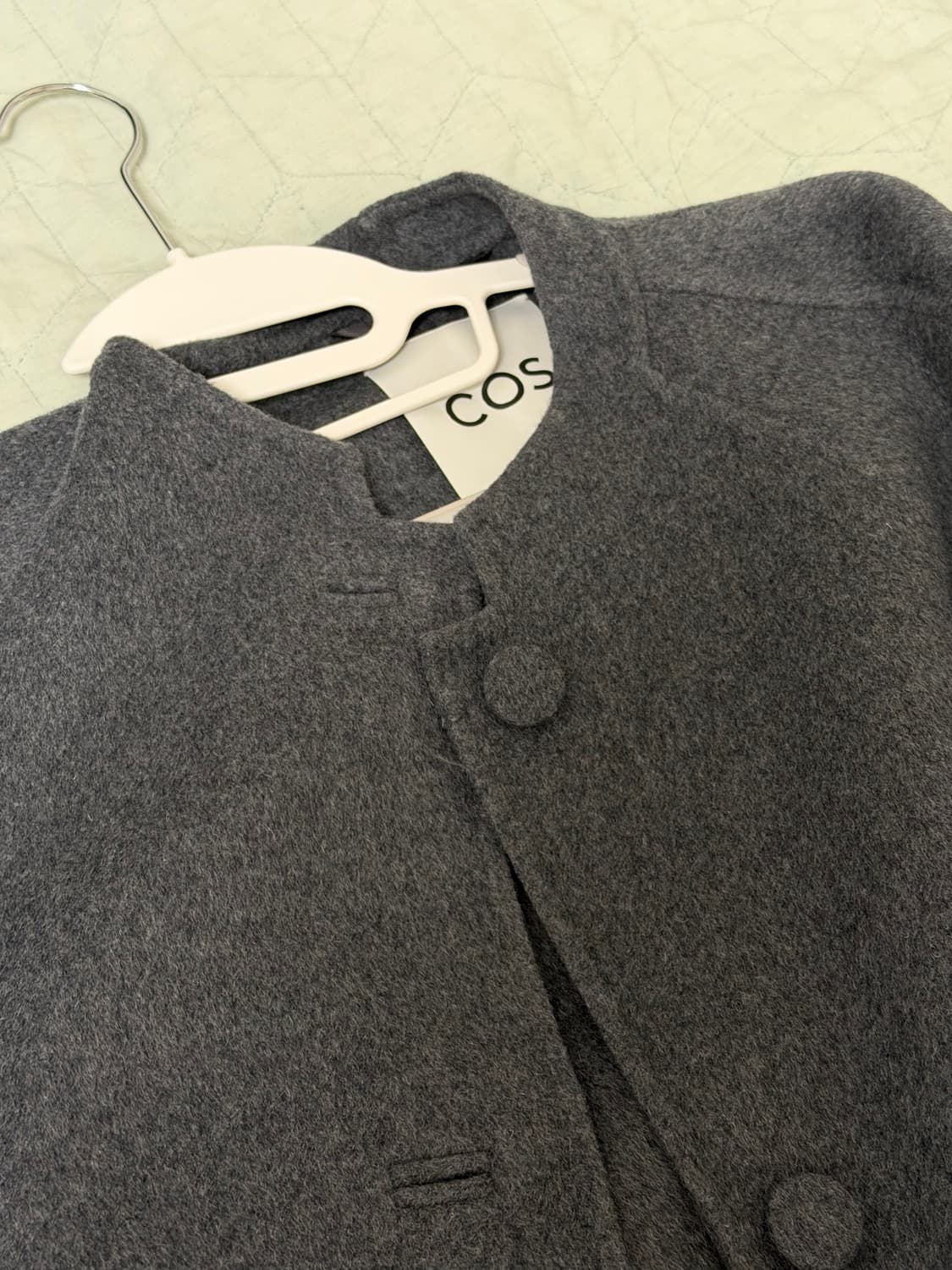 COS 라운드 더블페이스 울 재킷 상품이미지3