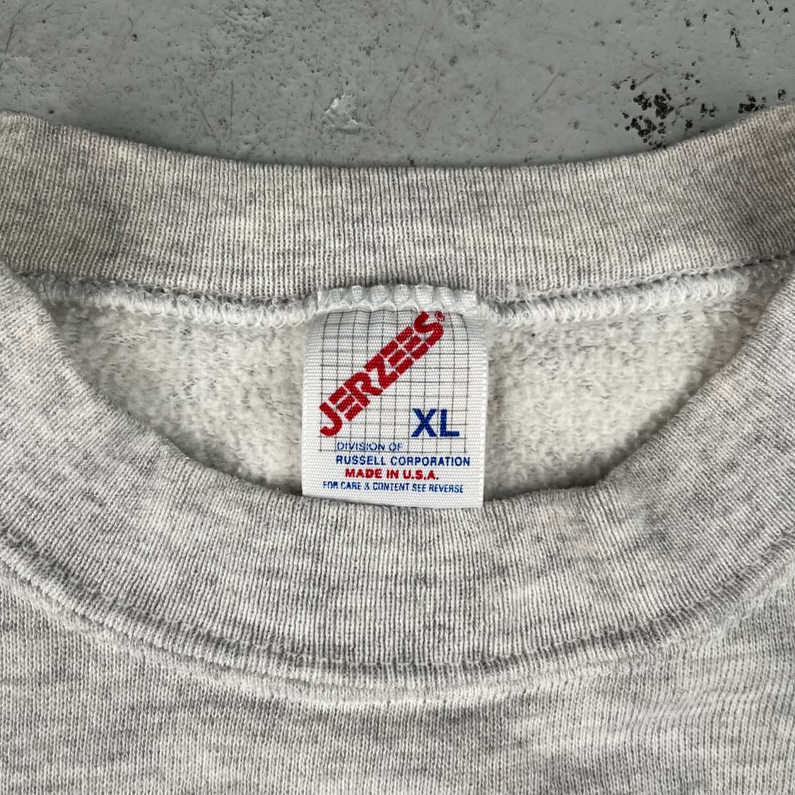 빈티지 블랭크 스웻셔츠 라이트그레이 상품이미지5