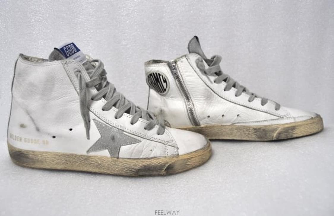 골든구스/여성더티하이탑스니커즈(사이즈250)정품 상품이미지3