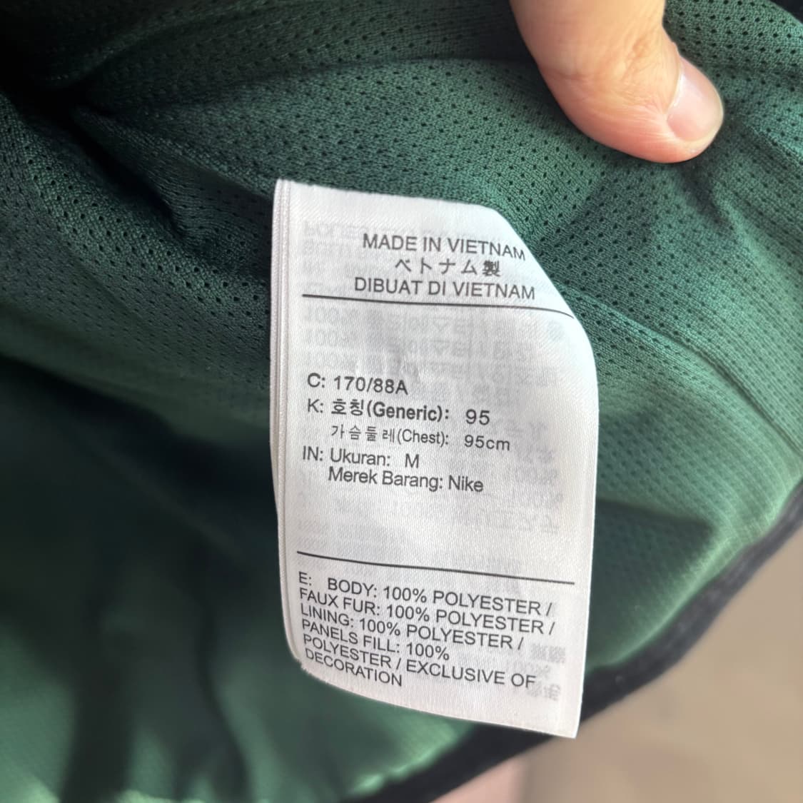 나이키 헤리티지 쉐르파 플리스 윈터 자켓 상품이미지3