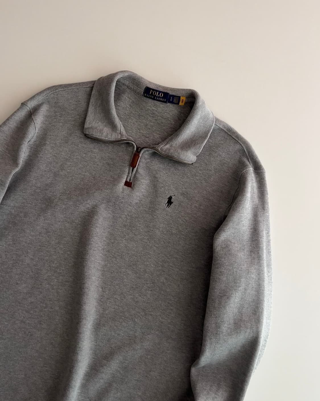 폴로 랄프로렌 그레이 하프집업 L 상품이미지2
