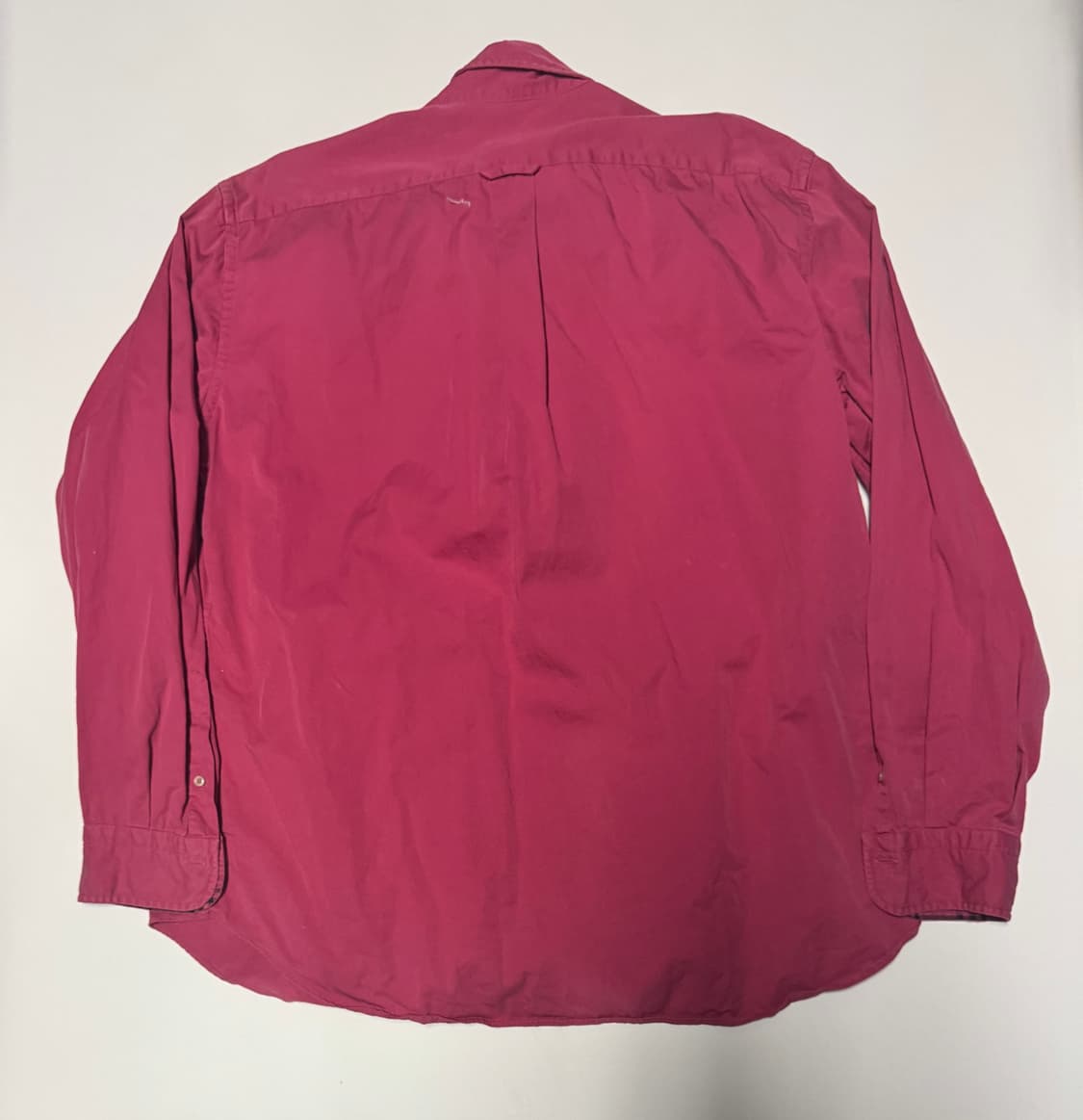 버버리 런던 리메이크 커스텀 오버핏 핑크 코튼 셔츠 XL ~ 상품이미지2