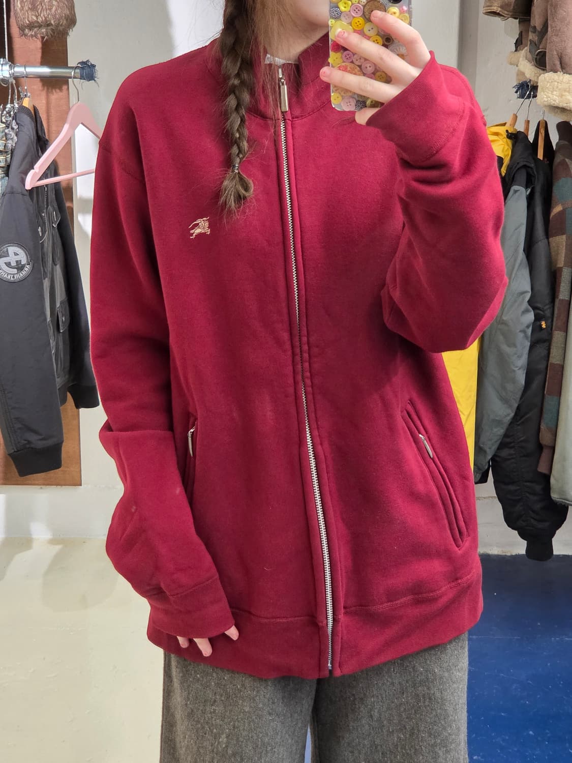 Burberry 버버리 블루라벨 집업 자켓 상품이미지1