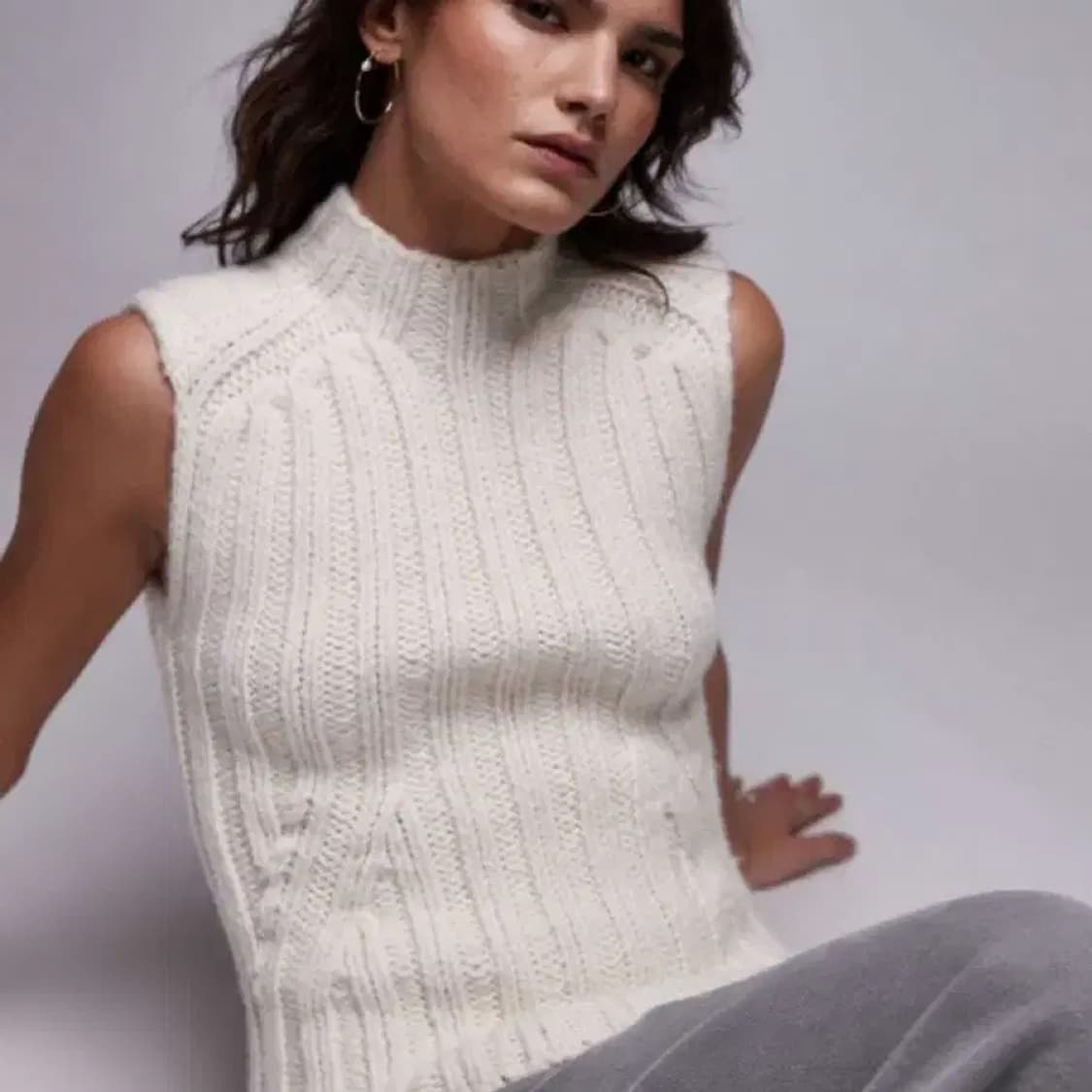 arket 아르켓 rib knit vest 상품이미지6