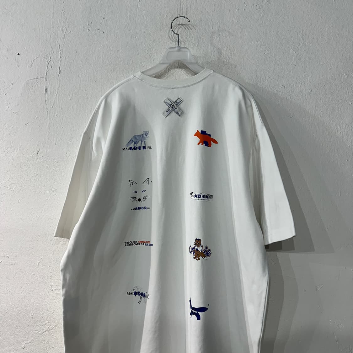 아더에러 메종키츠네 로고플레이 반팔티 3size 상품이미지2