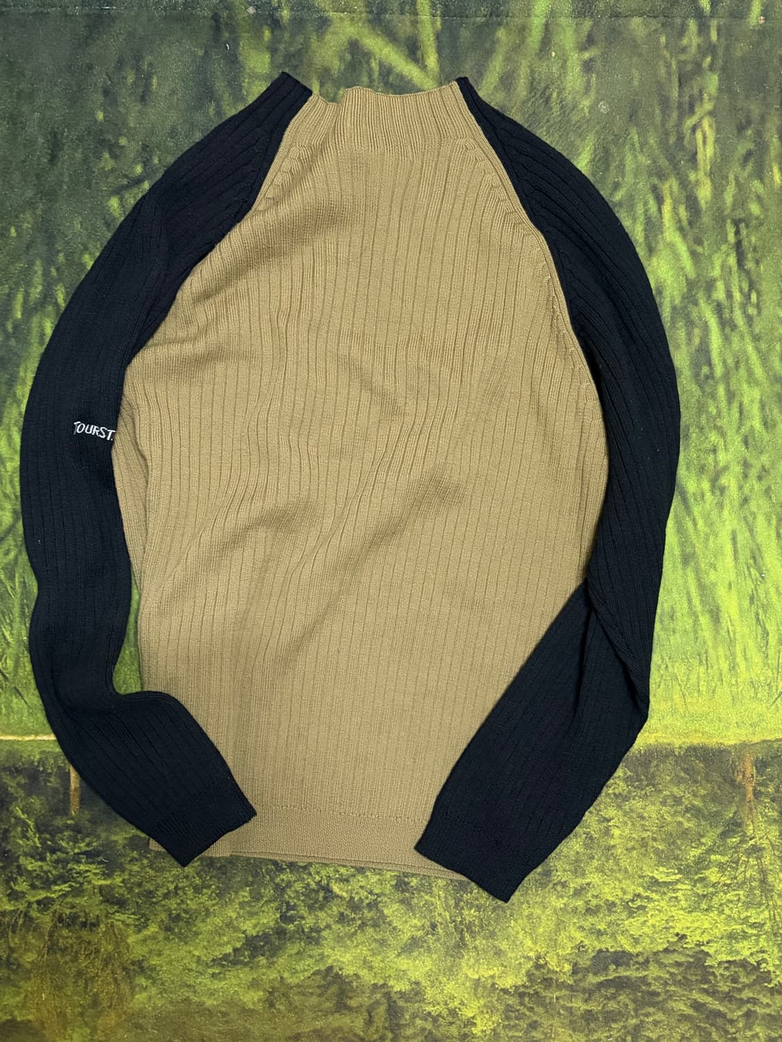 나그랑 래글런 니트 티셔츠 빈티지 상품이미지2