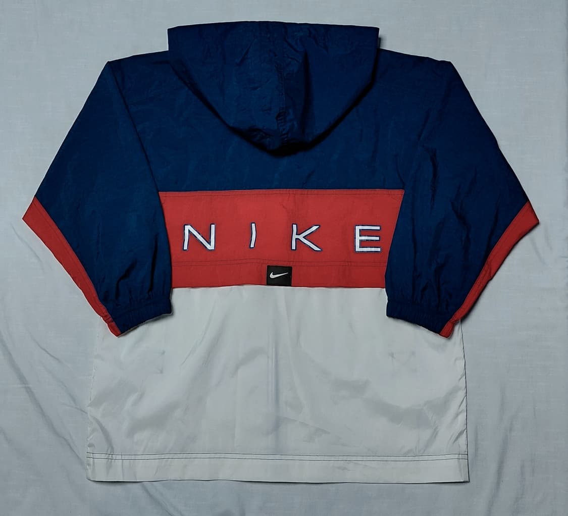 [주니어 M] 나이키 올드스쿨 3도 배색 후드 바람막이 상품이미지9