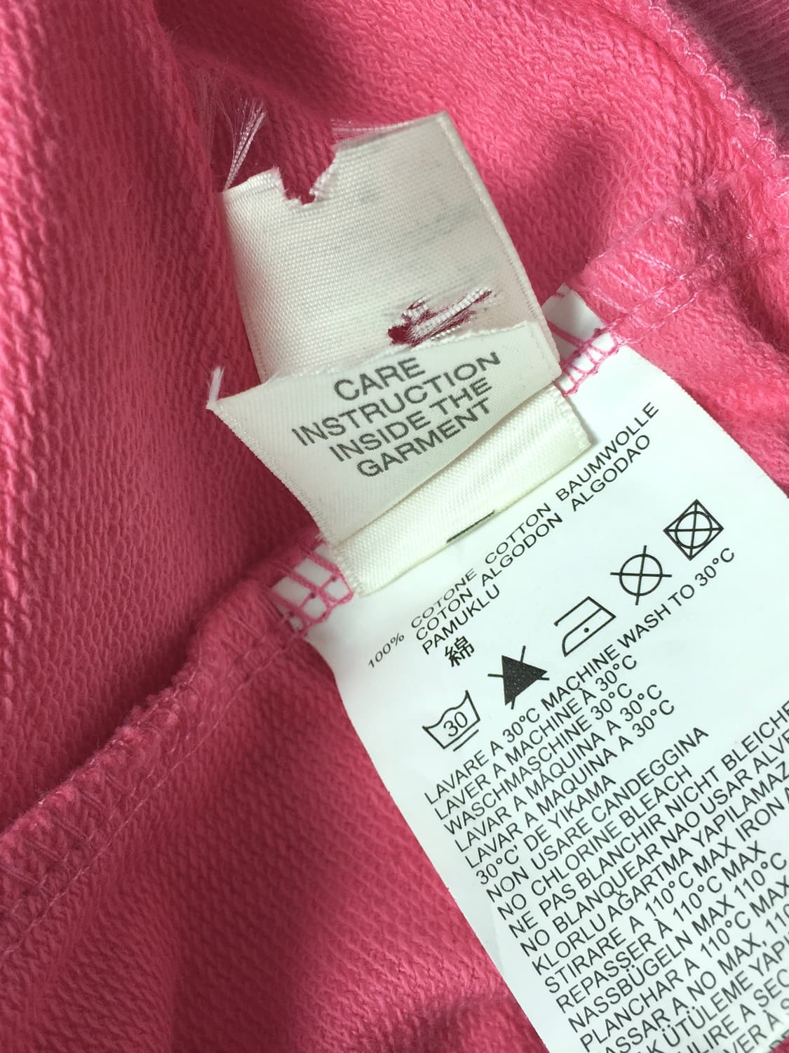 DIESEL Pink Hood Zip-up 상품이미지9
