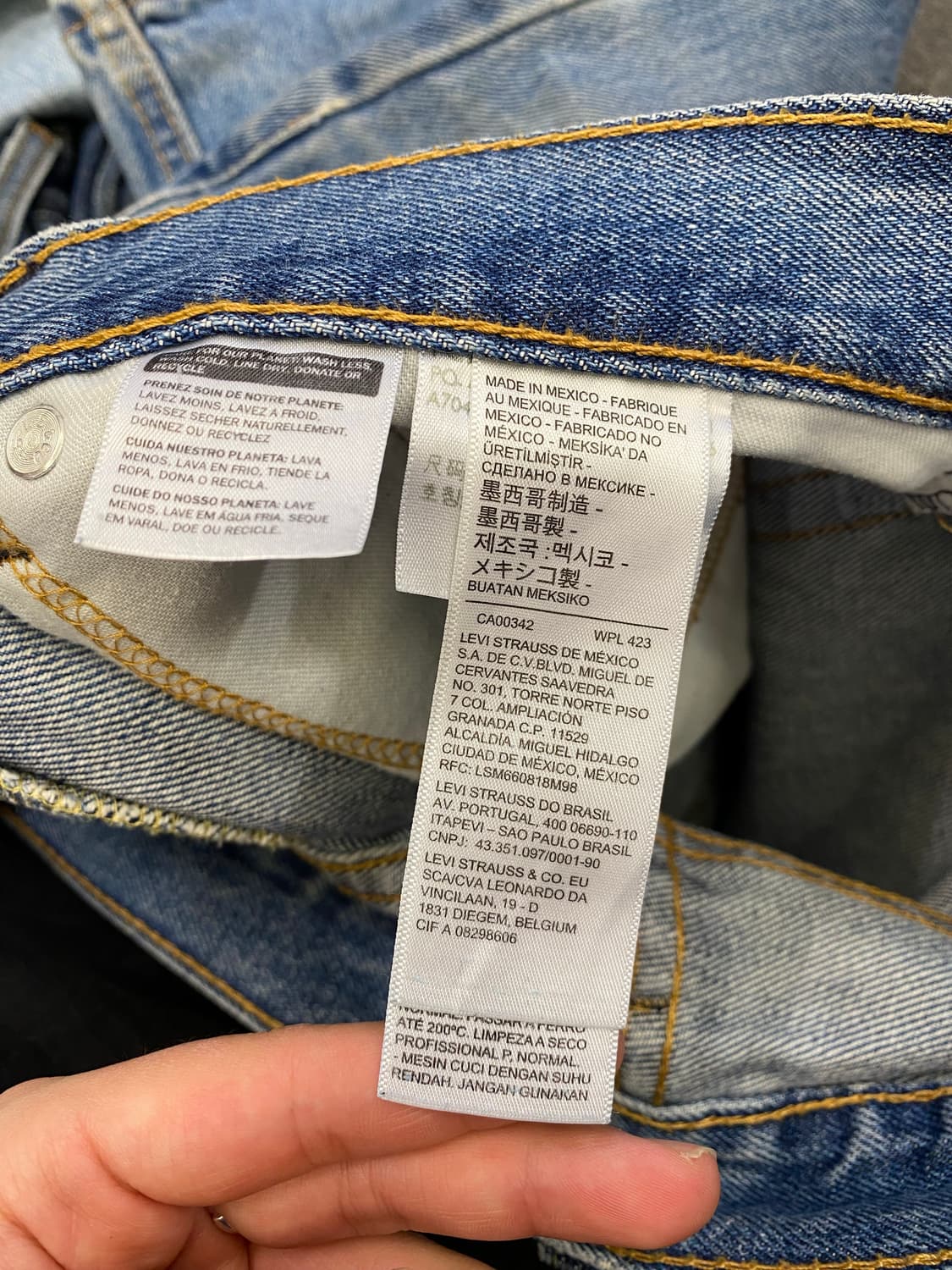 Levis 리바이스 550 데님팬츠 상품이미지9