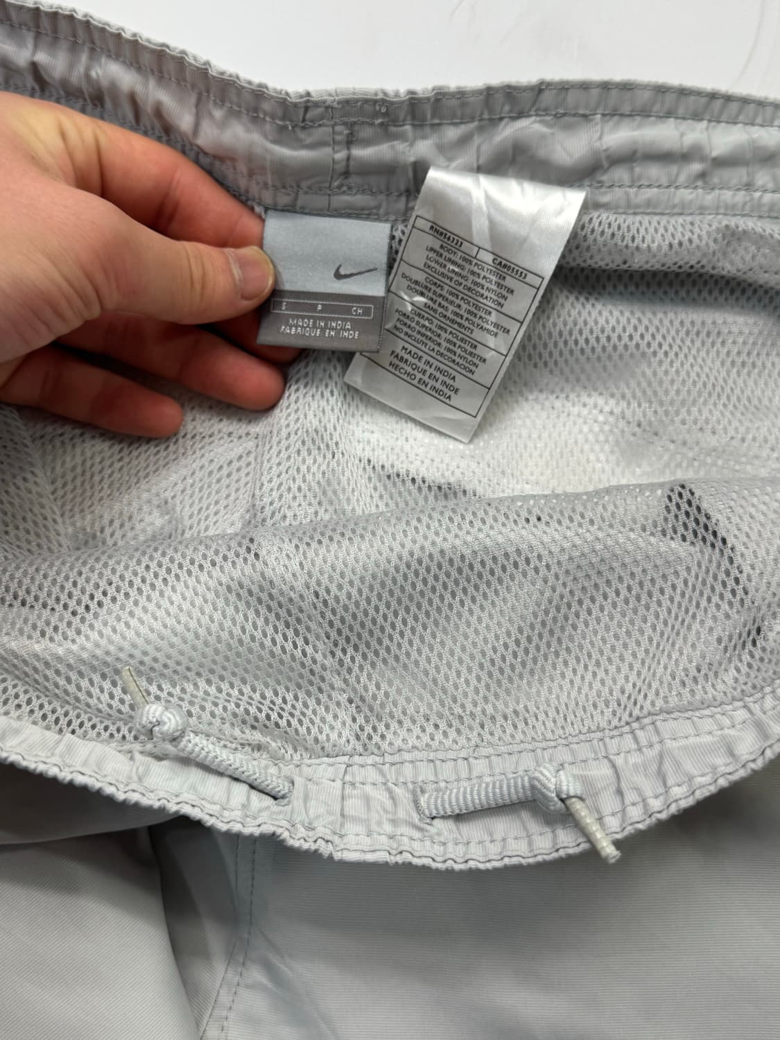 대장 나이키 사이드라인 라이트그레이 트랙팬츠 바람막이 바지 상품이미지6