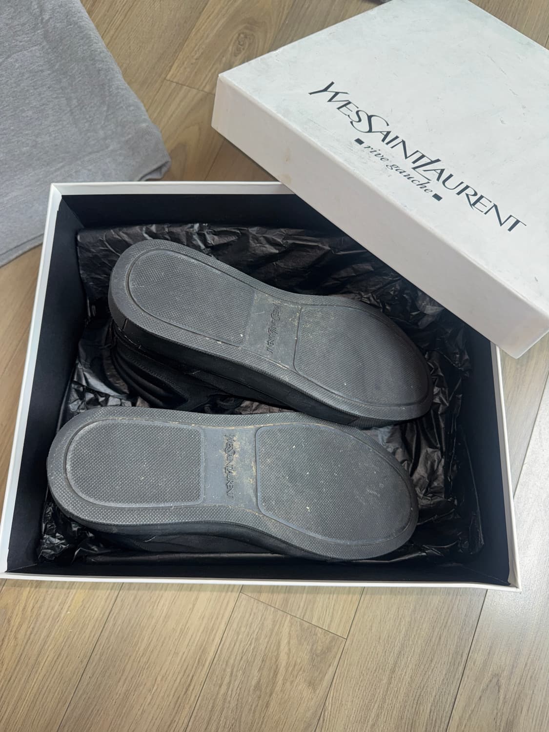 입생로랑 하이탑 가죽 스니커즈 270 상품이미지3