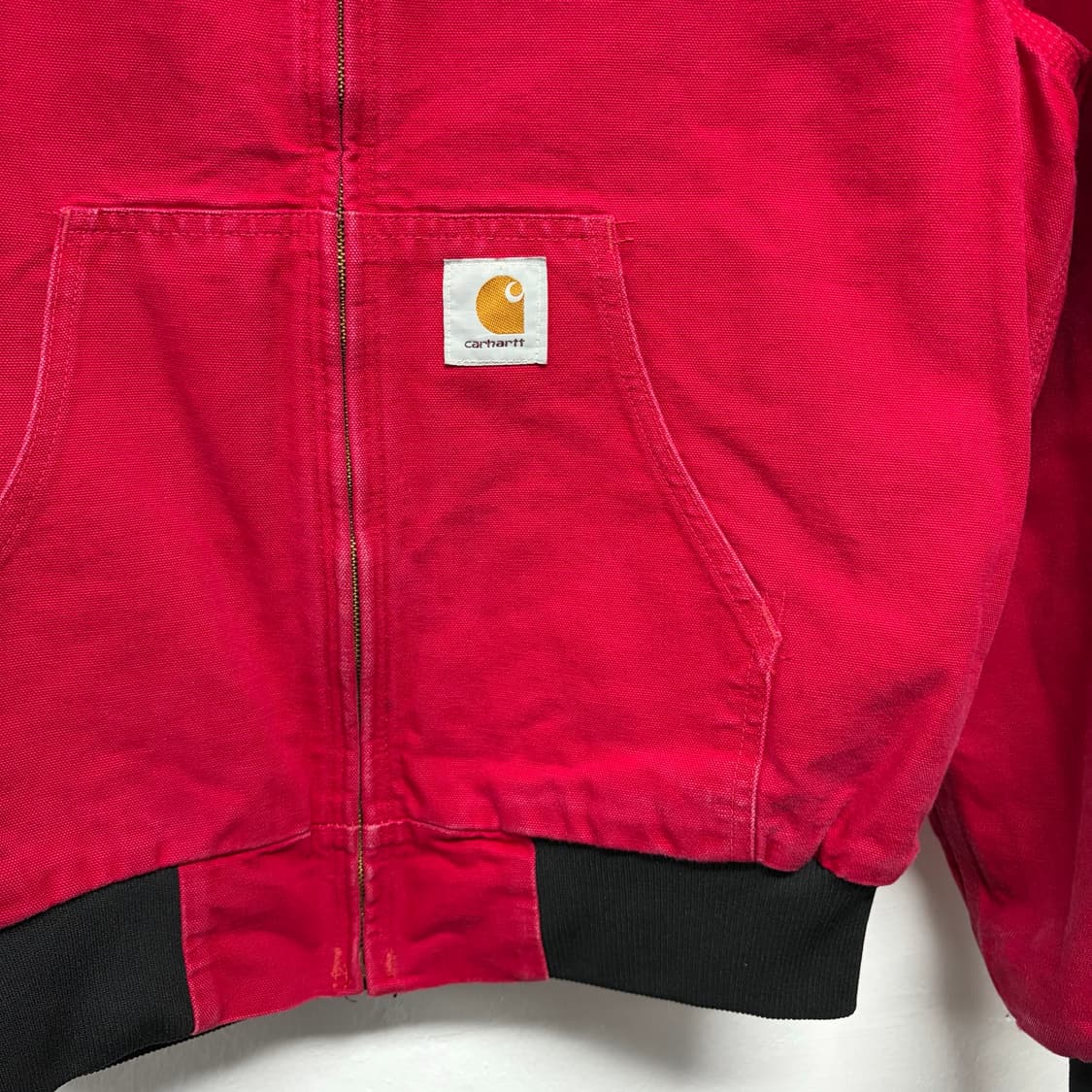 90S 칼하트 JR 100 RED 덕 액티브 자켓 상품이미지3