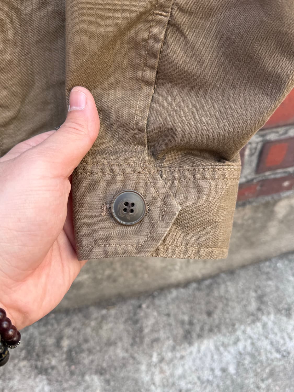 타케오 키쿠치 밀리터리 브라운 자켓  상품이미지6