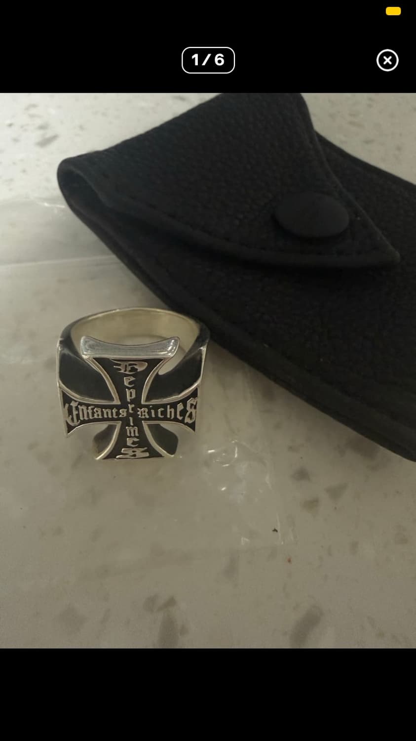 erd 맛 아이언 크로스 반지 팝니다 상품이미지5