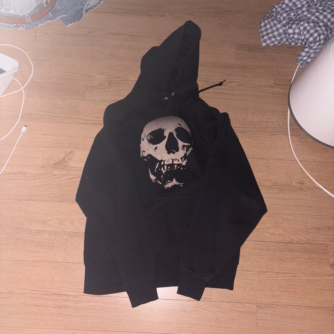 히스태릭 글래머 스컬 베리 후드티 상품이미지1