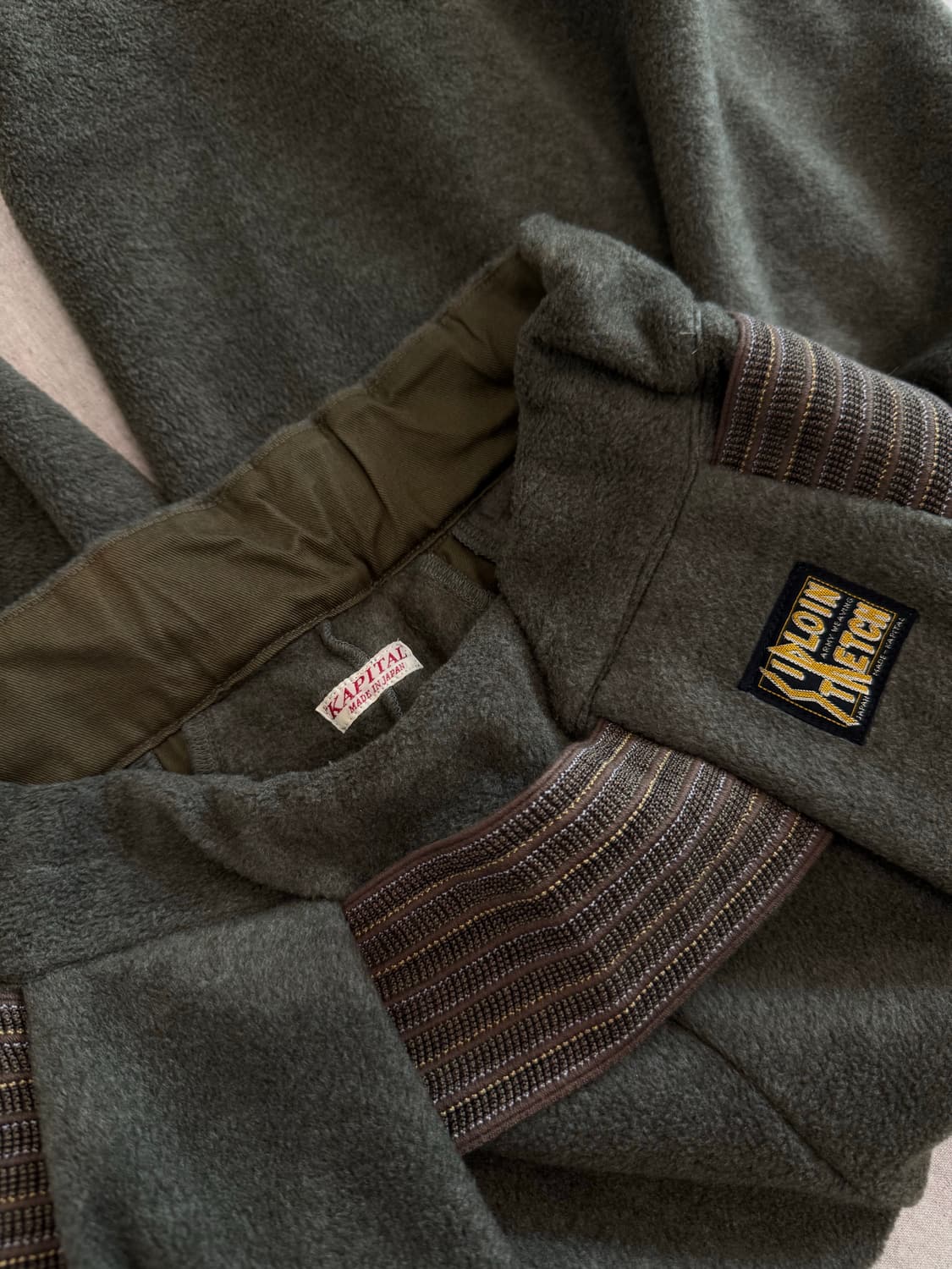 캐피탈 플리스 밴딩 와이드 스커트 팬츠 상품이미지5