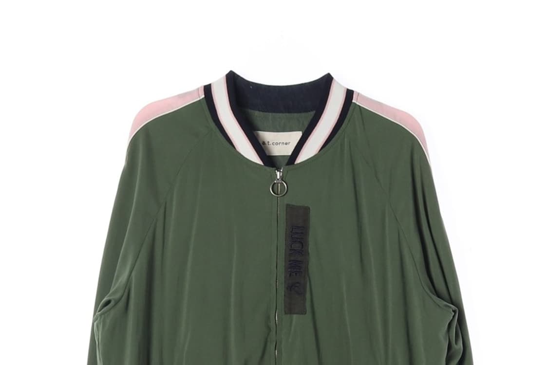 A.T.CORNER 블루종 S 상품이미지3