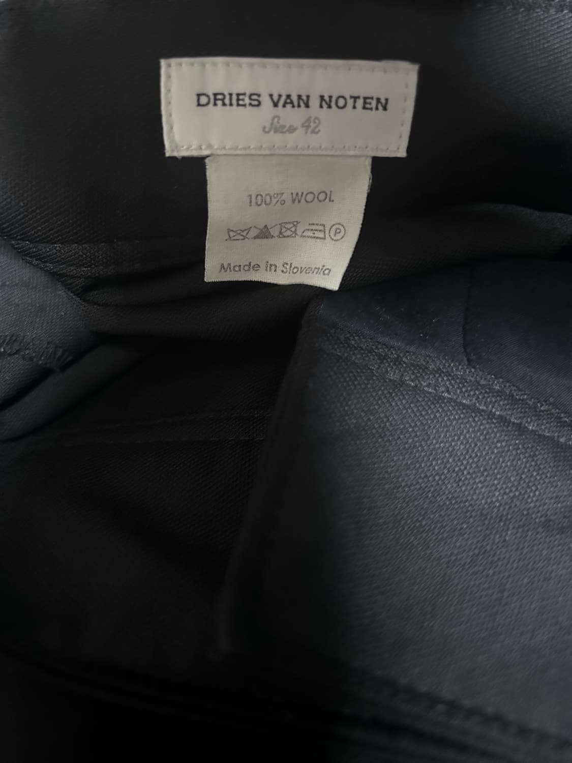 드리스 반 노튼  익스텐디드 탭 버튼 팬츠 DRIES VAN NOTEN 상품이미지2