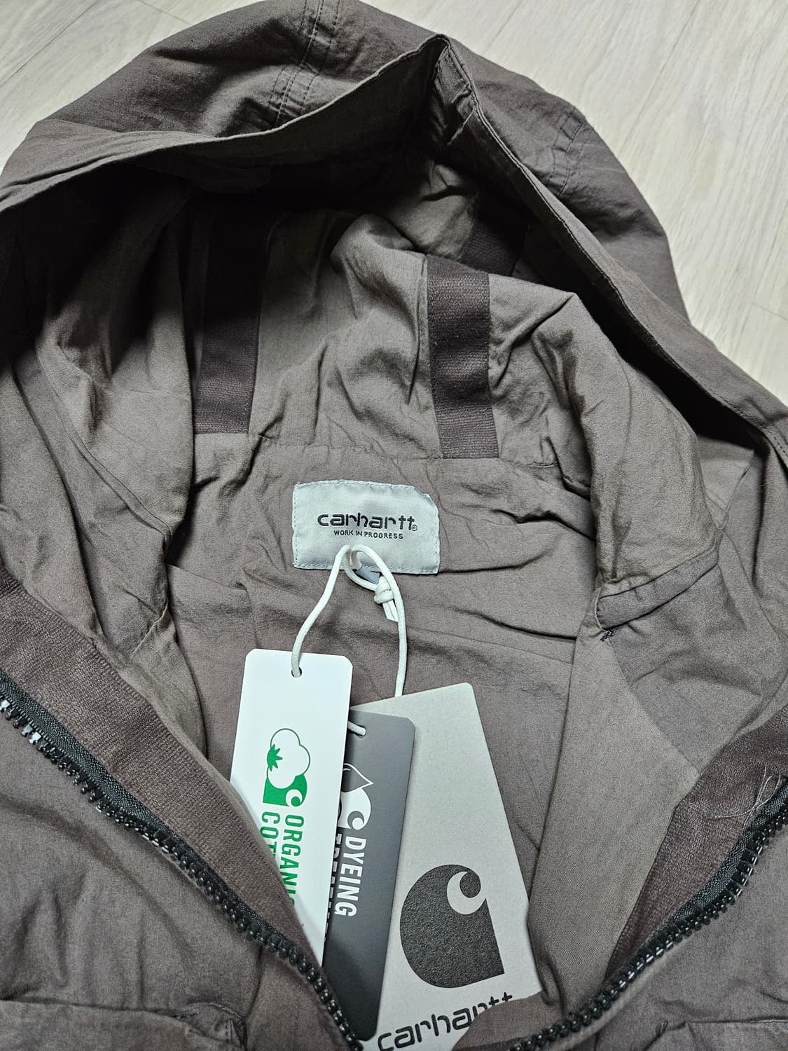 칼하트 범 하프집업 아노락 xl 새제품  상품이미지5