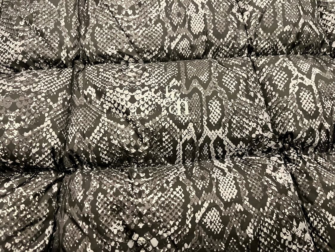 [105] FETCH 패치 뱀피 패딩 L 미착용 상품이미지5