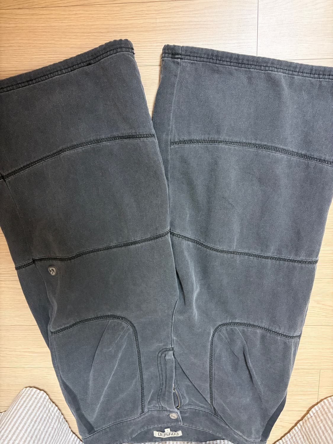 OXFORD ZIGZAG PANTS CHARCOAL 상품이미지2