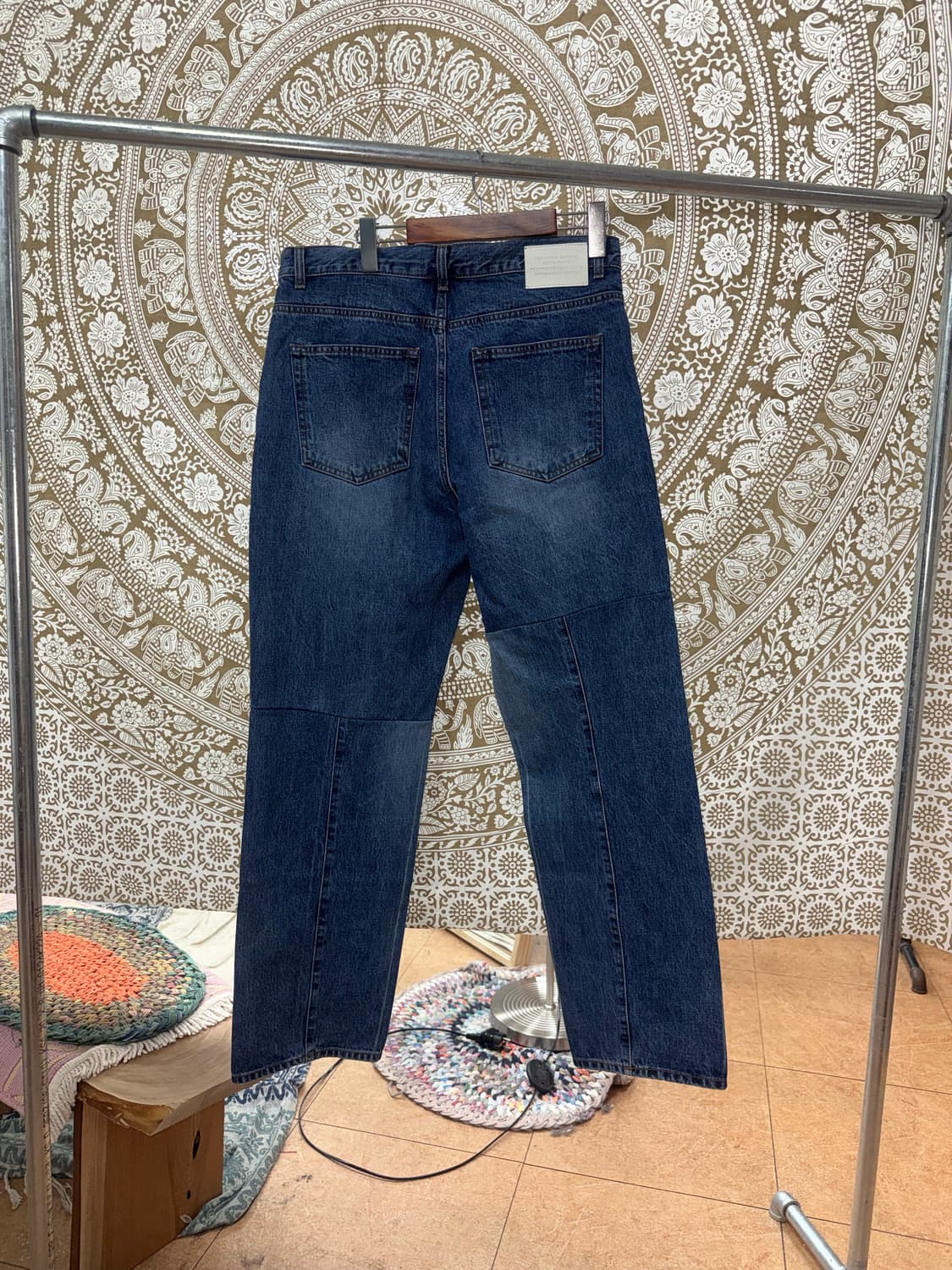 라이풀 절개 디테일 데님팬츠  상품이미지6