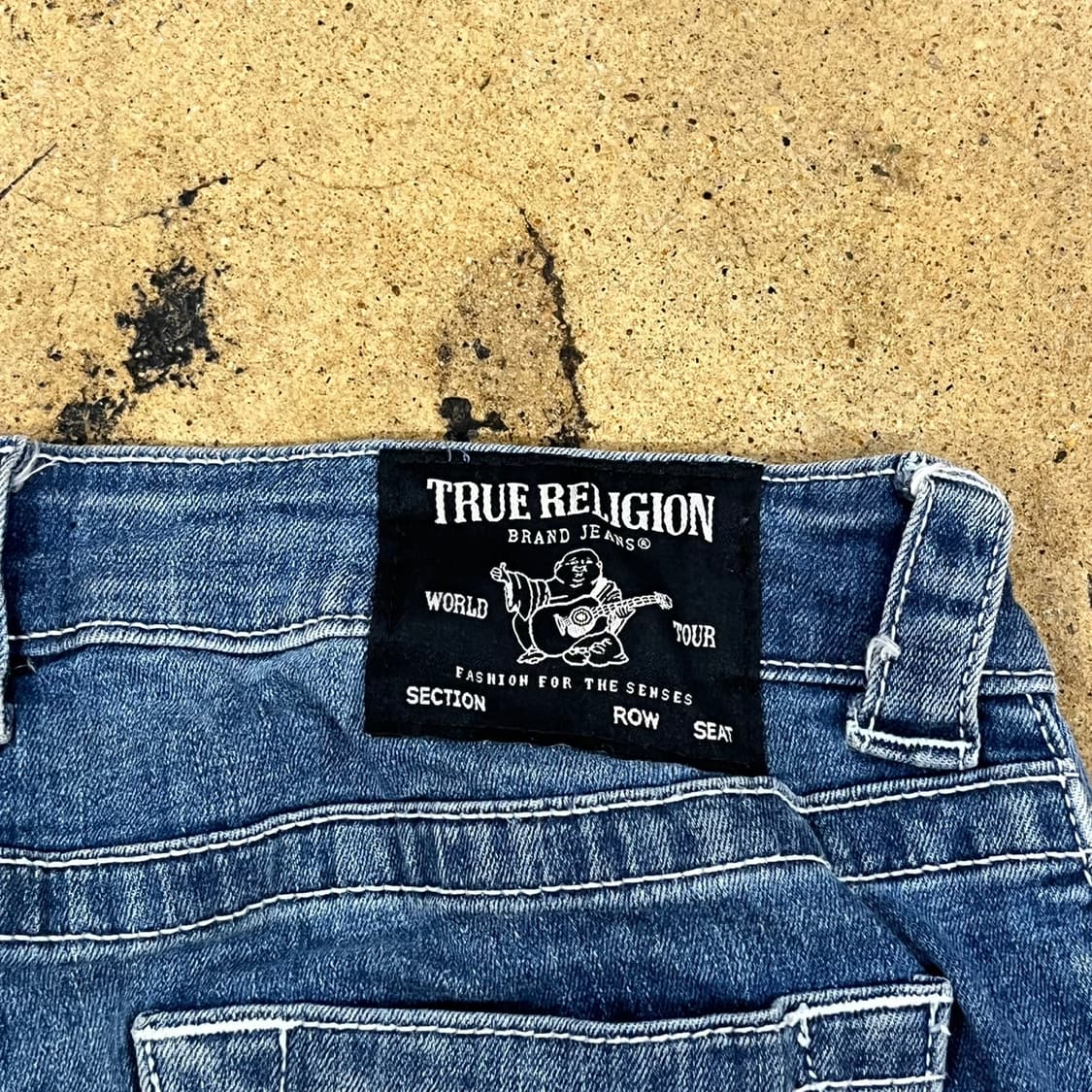 [정품/28] 트루릴리젼 블루 데님 청바지 b18 상품이미지5