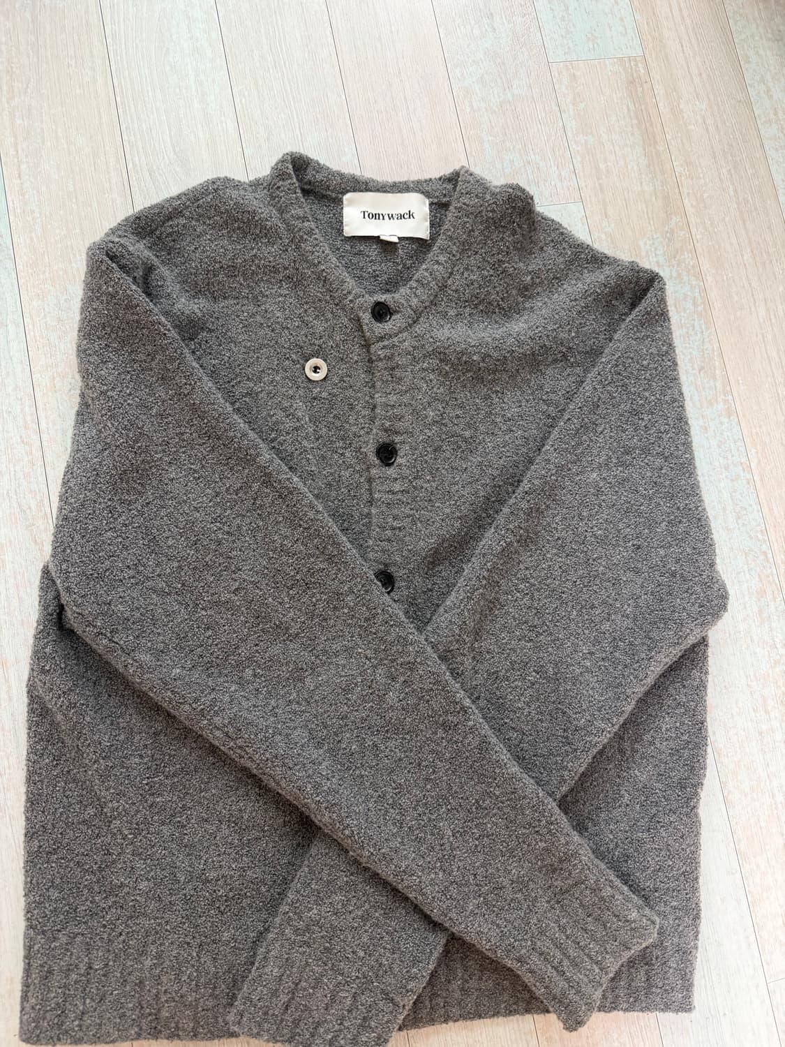 토니웩 알파카 모헤어 가디건 판매 상품이미지1