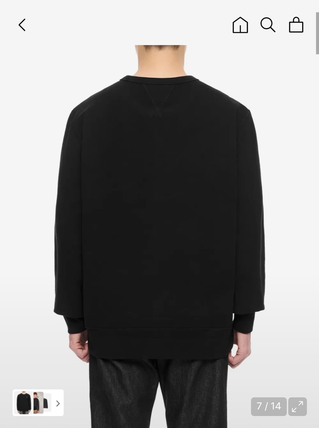 폴로 랄프 로렌 블랙 맨투맨 상품이미지2