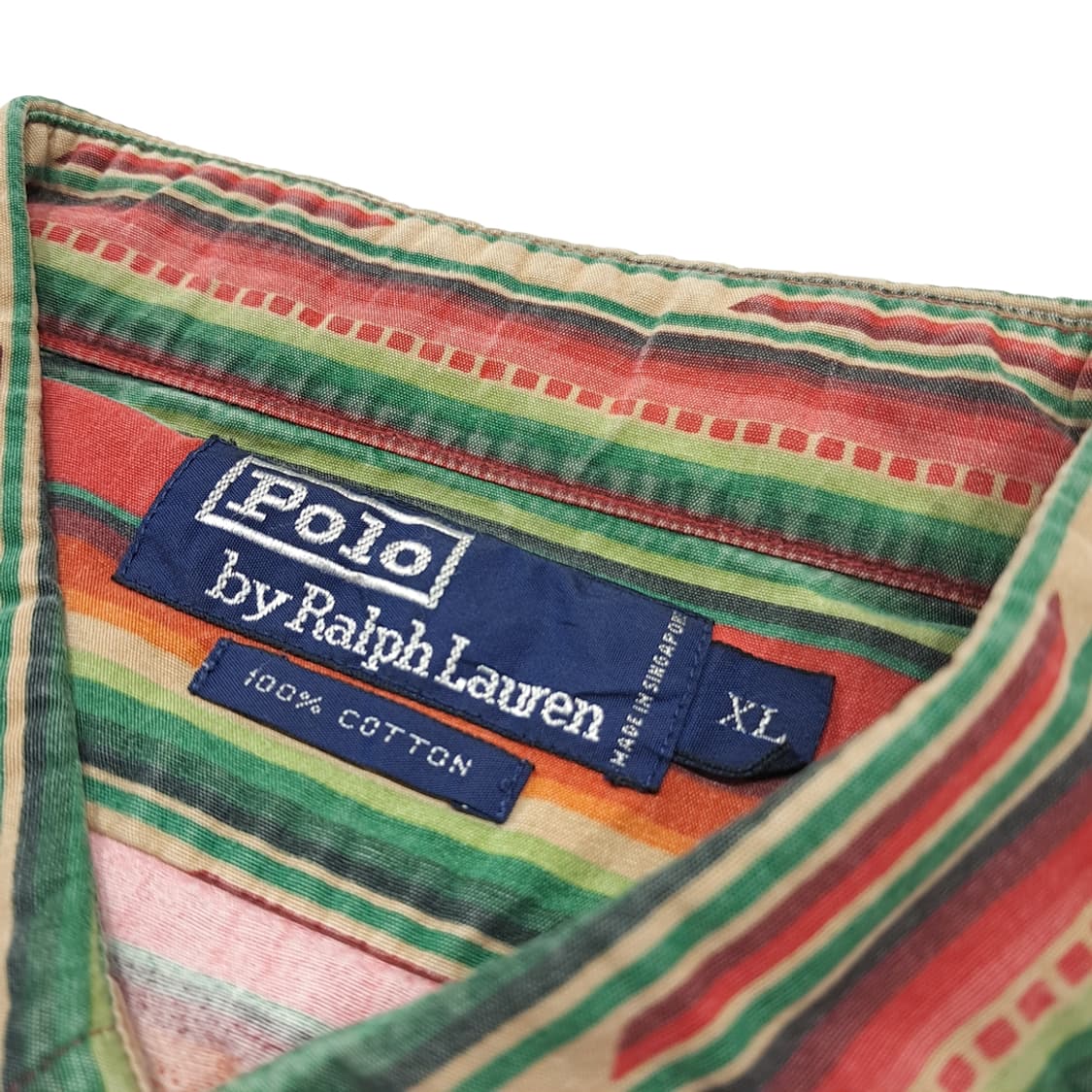 CK134 XL 폴로 90s 싱가포르판 나바호 셔츠 남방 상품이미지3