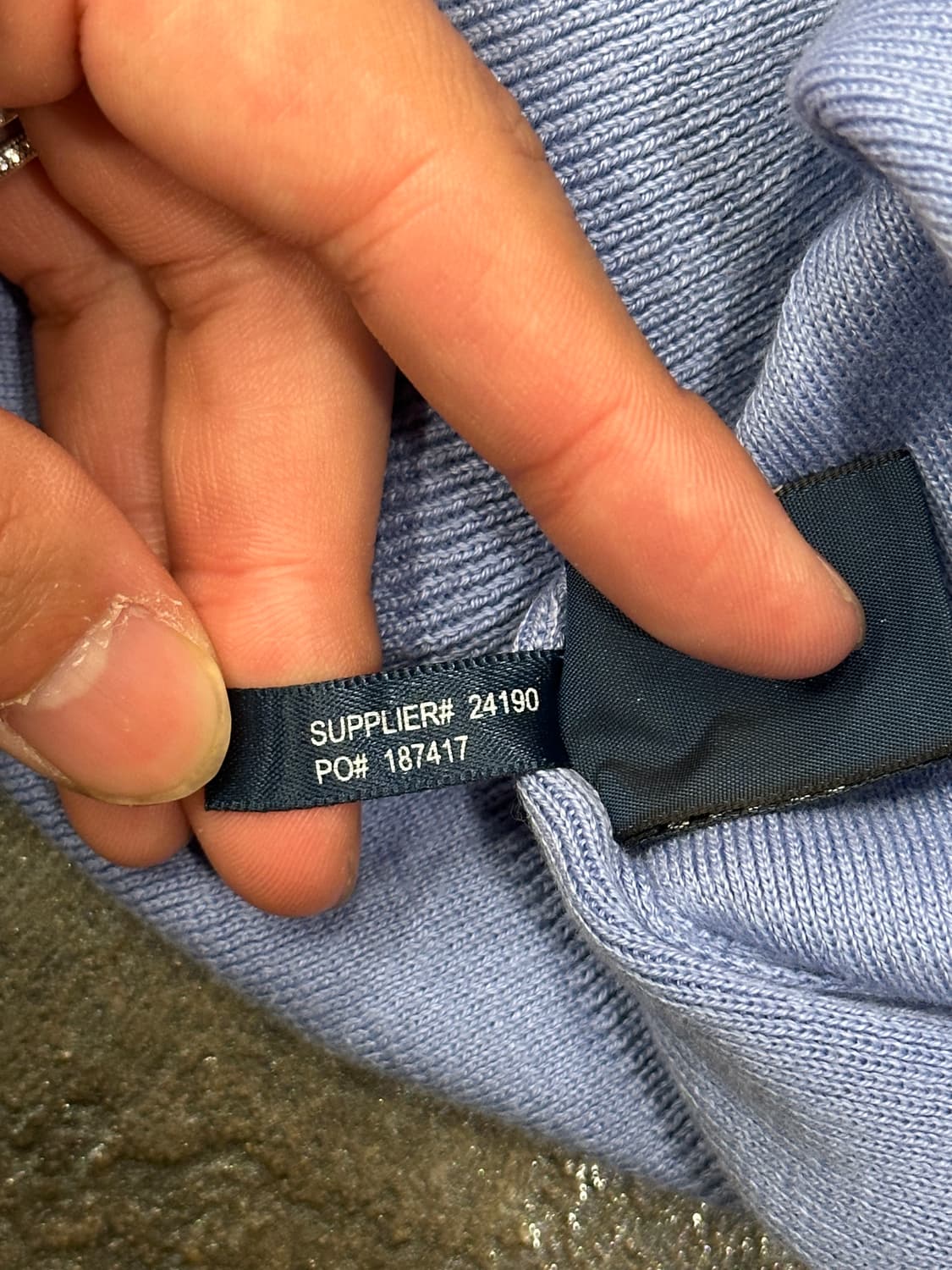 폴로 랄프로렌 브이넥 니트 M 상품이미지6