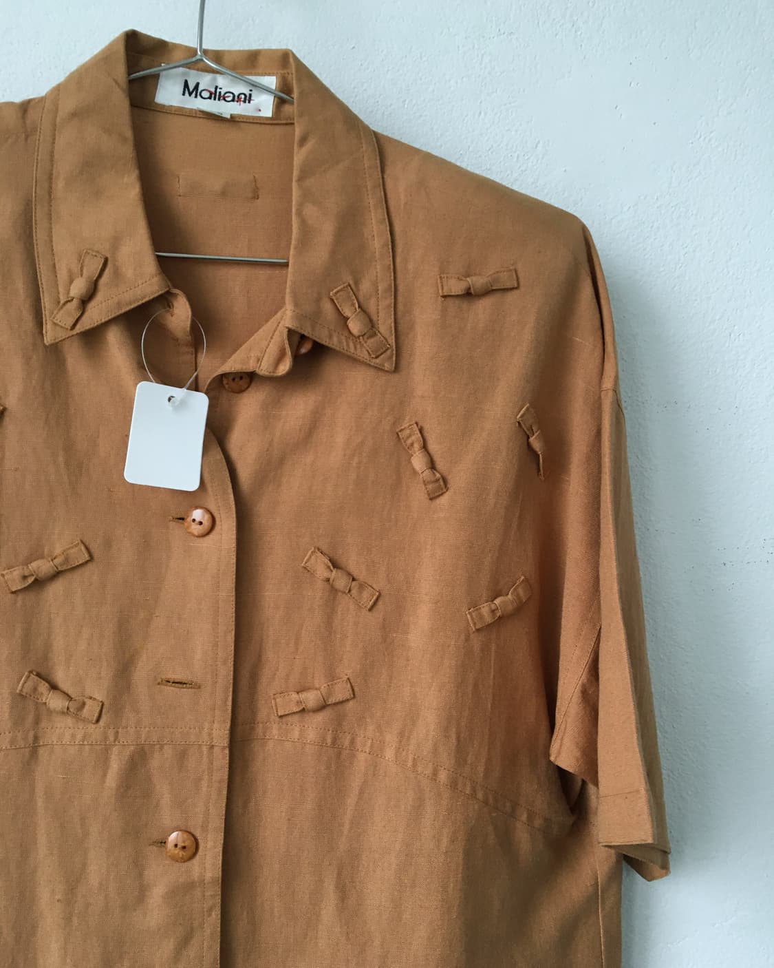 Ribbon pattern shirt 상품이미지4