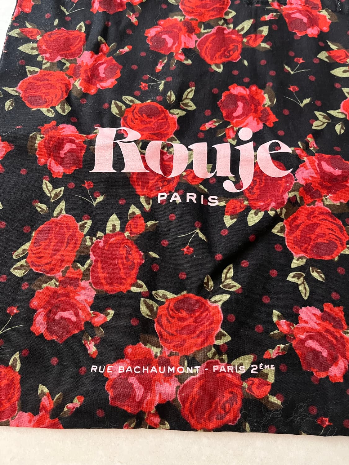 Rouje 후즈 레드 로즈 에코백 상품이미지2