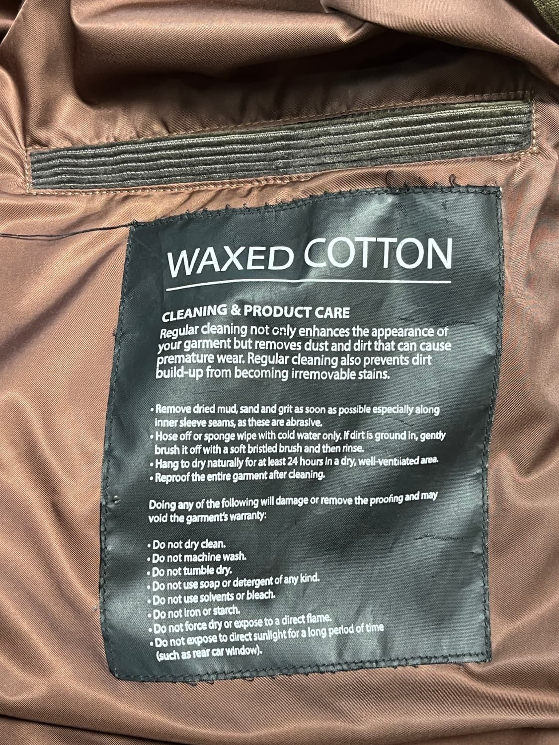 [M] 에스파이 왁스 코튼 덕다운 패딩 자켓 상품이미지6