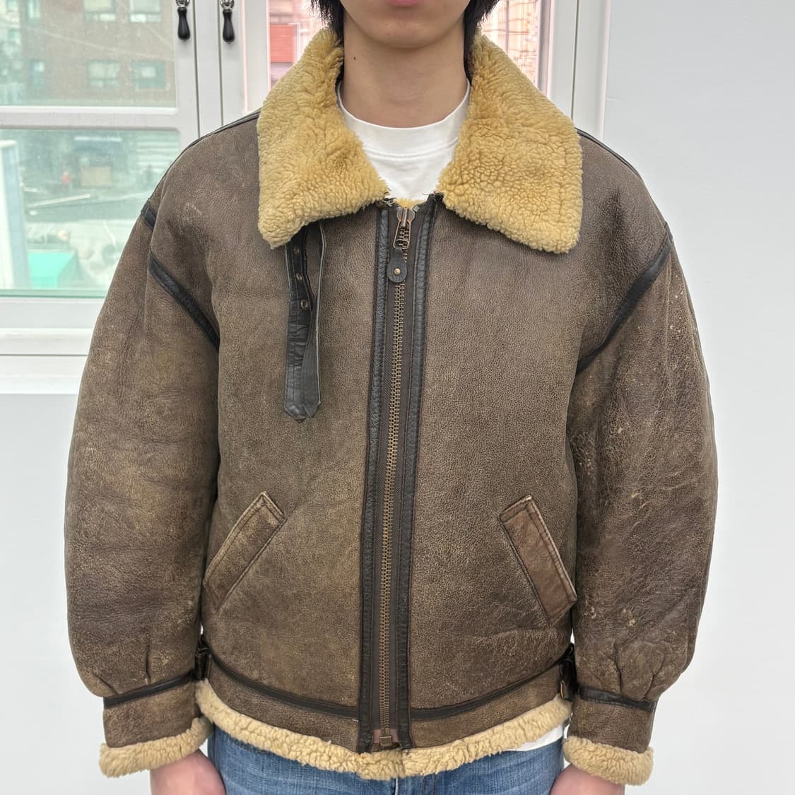 빈티지 무스탕 자켓  상품이미지1