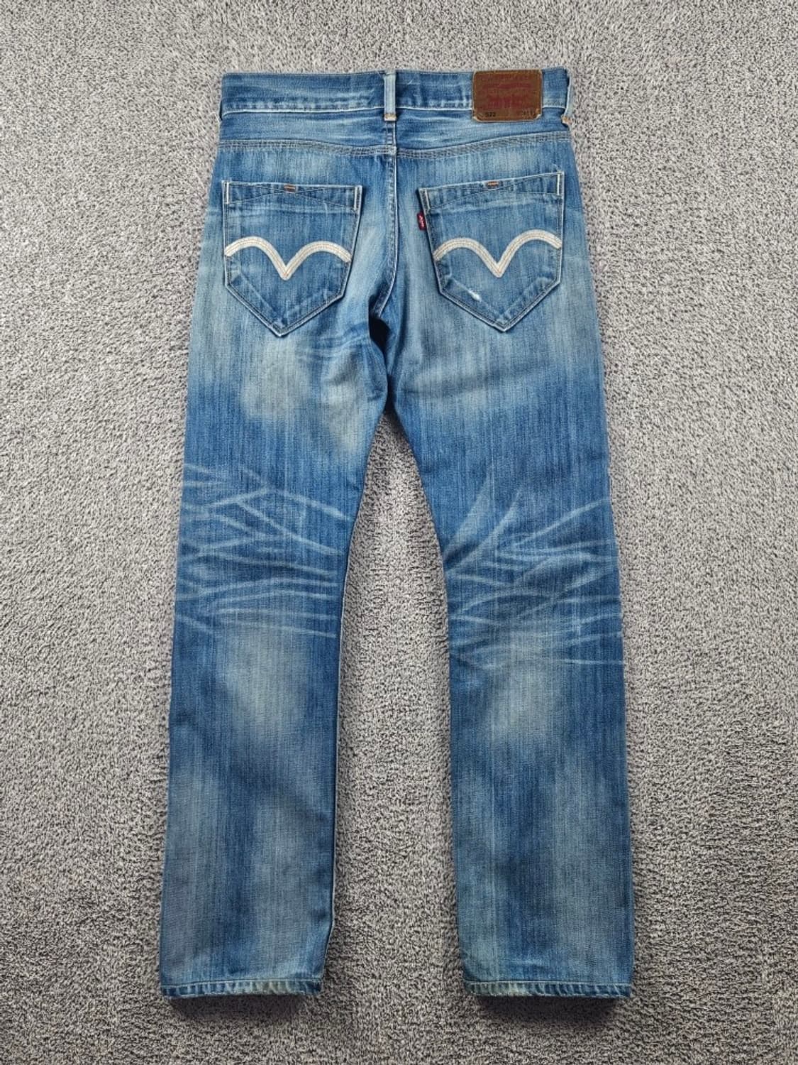 리바이스 522 데미지 워싱 진 데님 팬츠 ( 30X33 )/ 10896 상품이미지4