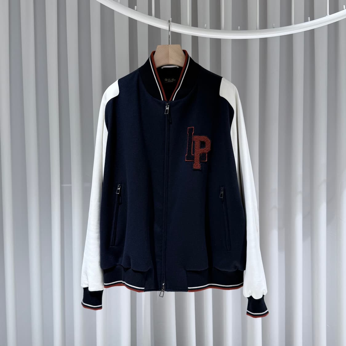 2XL / 로로피아나 LP 레더 바시티 자켓 상품이미지1
