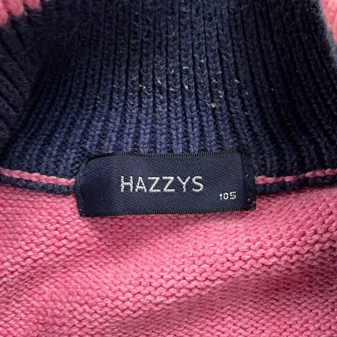 100 헤지스 반집업 니트 상품이미지3