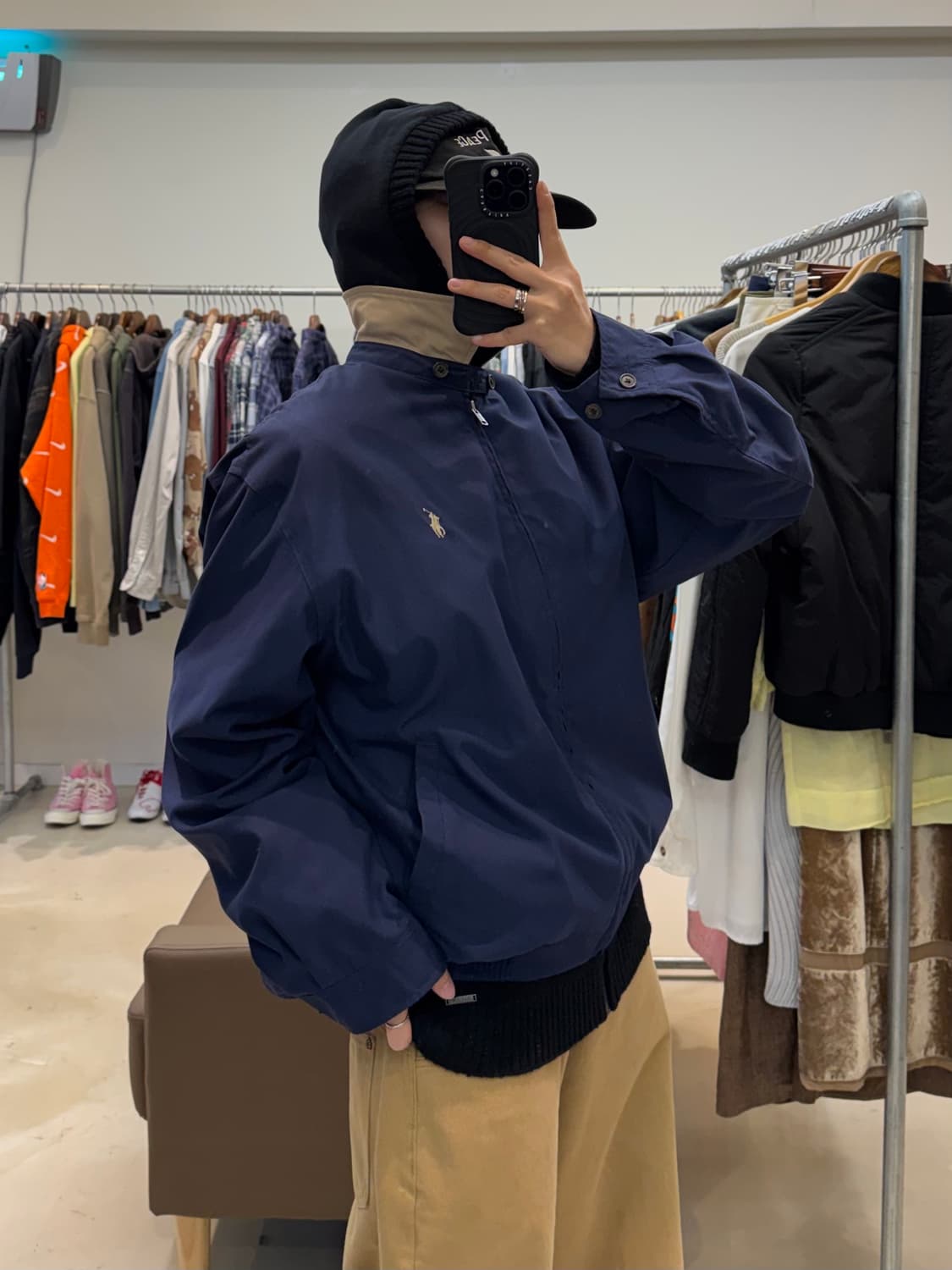 폴로 랄프로렌 폴리쉘 스윙탑 네이비 상품이미지9