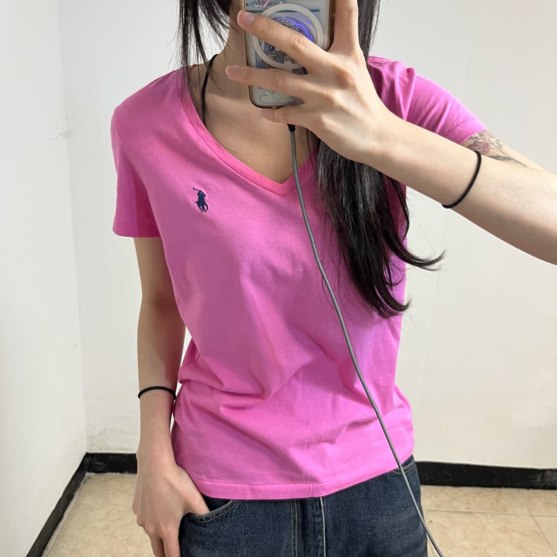 Polo Ralph Lauren Pink T-Shirt 상품이미지2