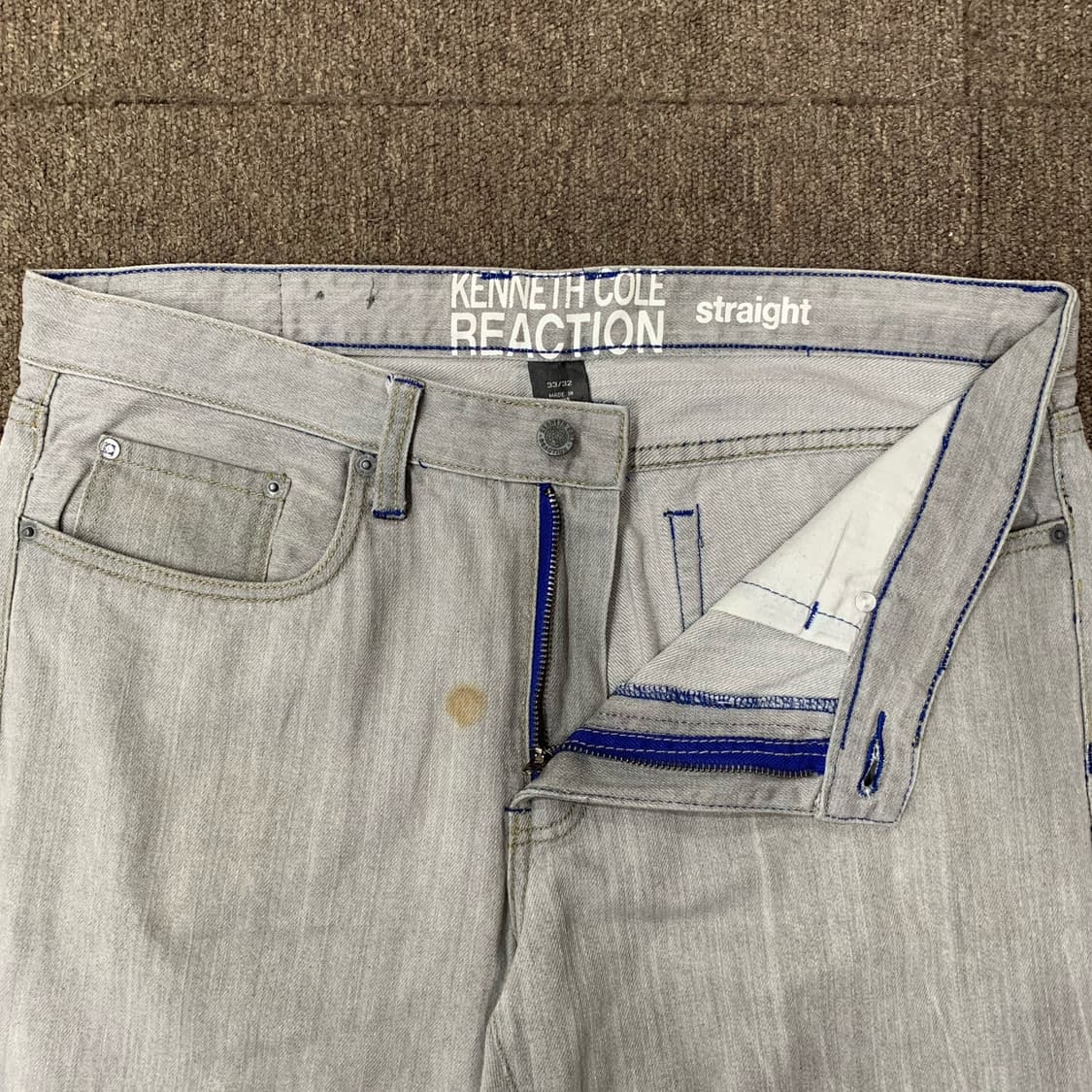 [36] 케네스 콜 리액션 스트레이트핏 데님팬츠 상품이미지4