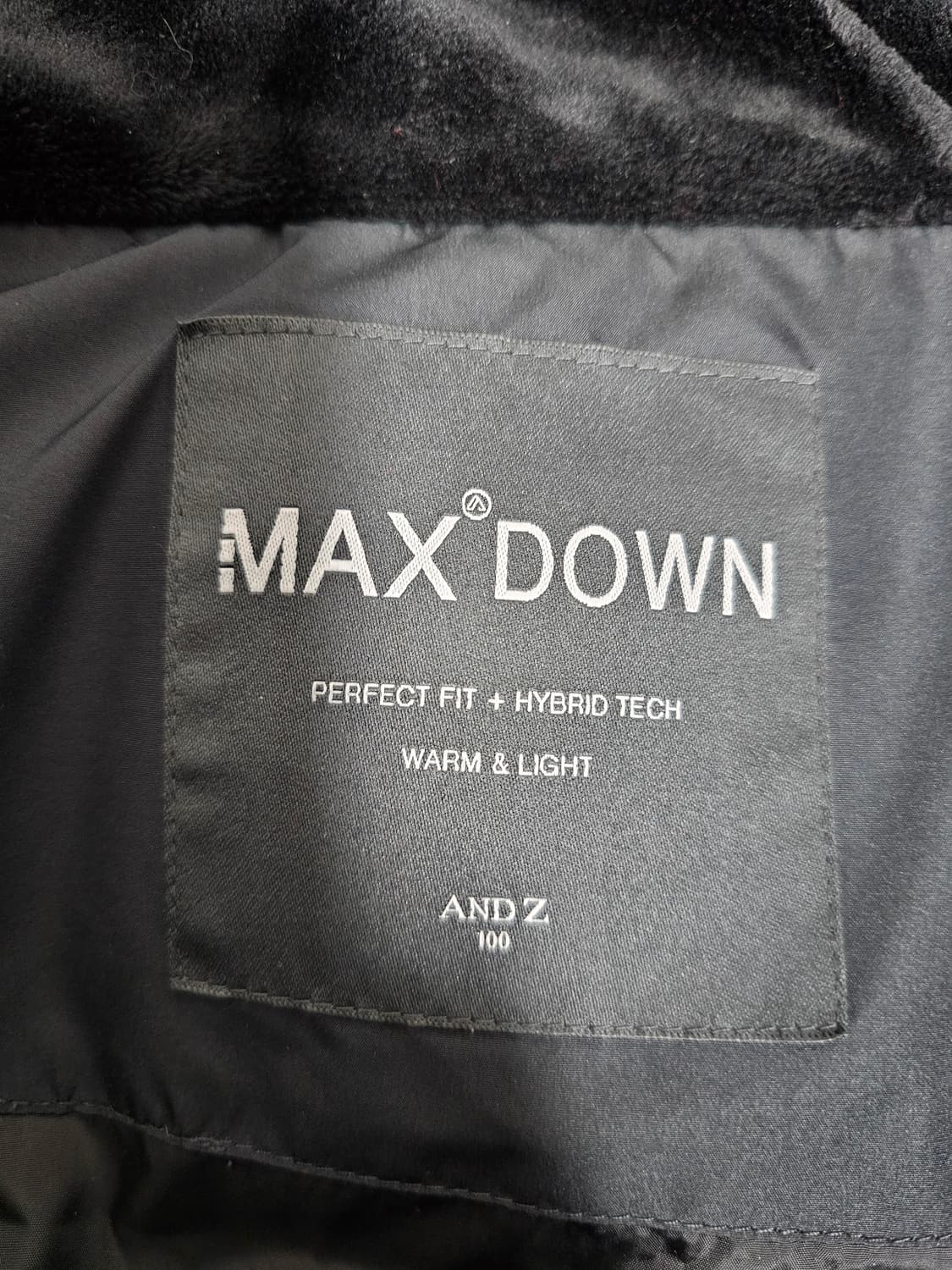 앤드지 폭스퍼 구스다운 패딩 100 상품이미지3