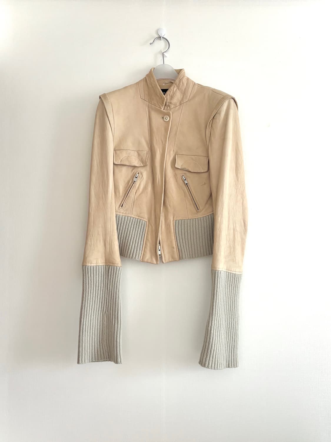 앤 드뮐미스터 리얼 레더자켓 *rare 상품이미지1