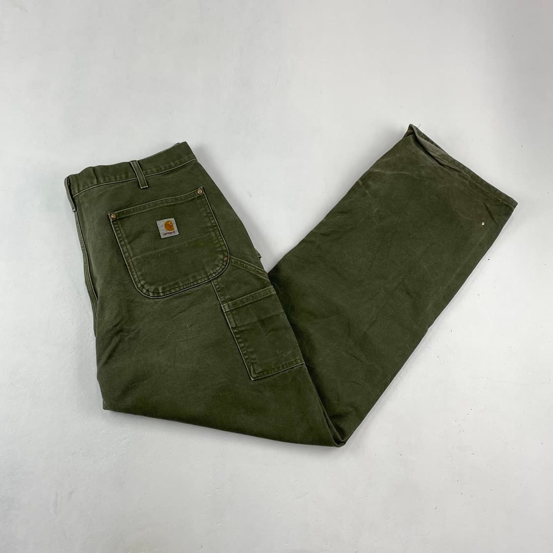 칼하트 OG 카키 더블니 워크 팬츠 (36) 상품이미지1