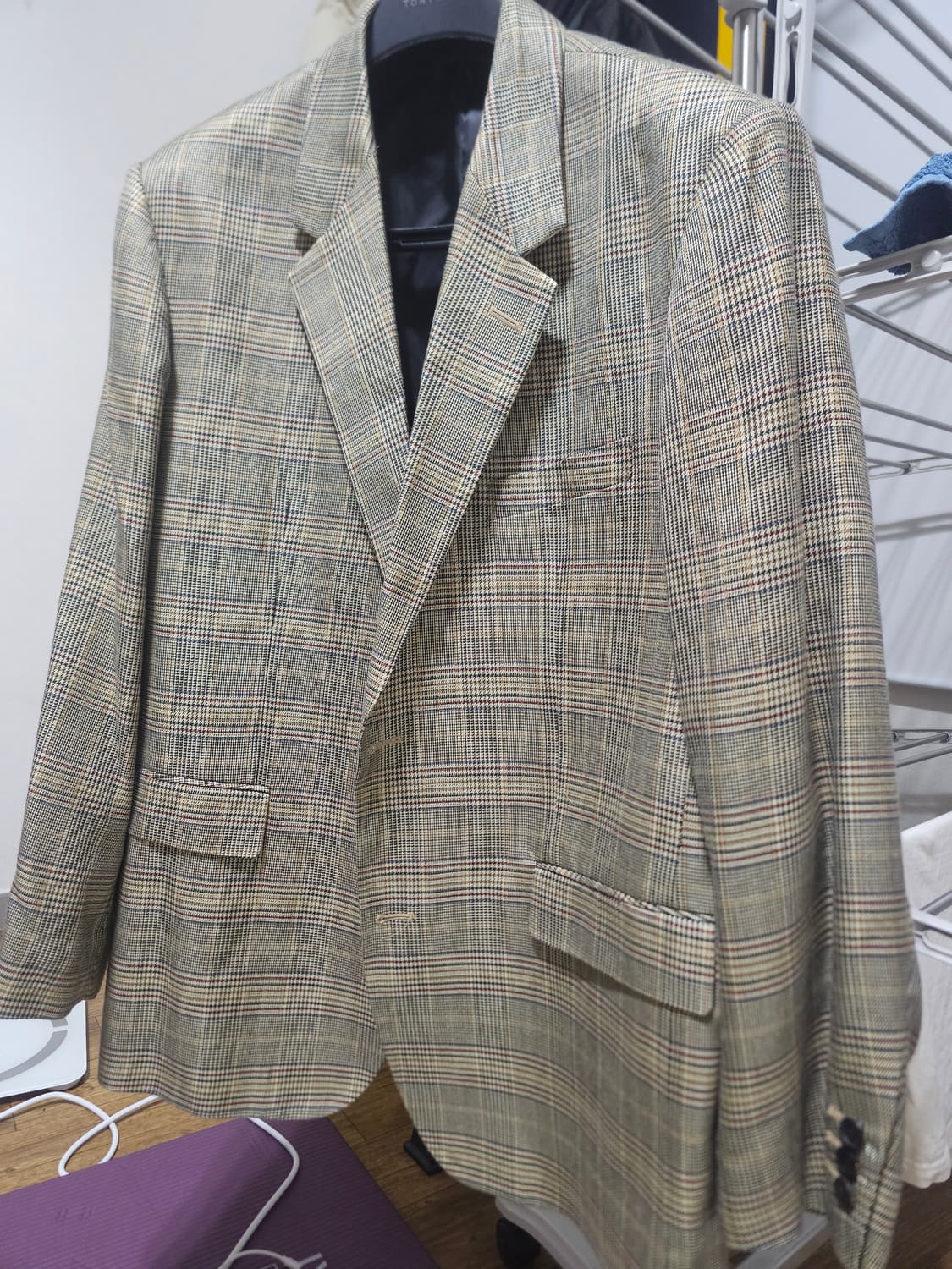 토니웩 체크 블레이저 상품이미지1